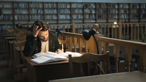The Studying Process Stock-Footage 81515596