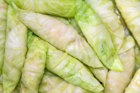 Stuffed cabbage rolls Stock Photos