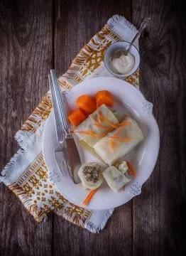 Stuffed Cabbage Rolls Stock Photos