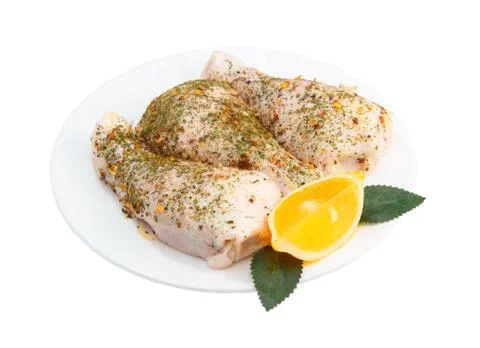 Stuffed chicken legs Fotos Stock