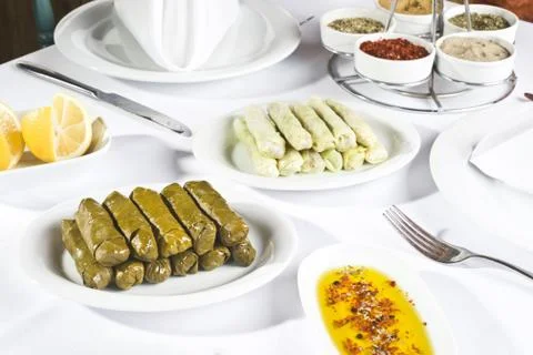 Stuffed dolmas Stock Photos