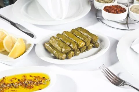 Stuffed dolmas Stock Photos