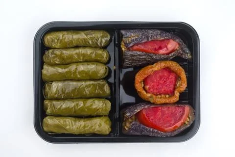 Stuffed dolmas Stock Photos