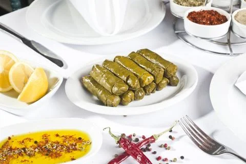 Stuffed dolmas Foto stock
