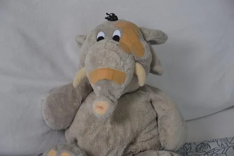 A stuffed elephant Stock Photos