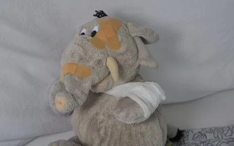 A stuffed elephant Stock Photos