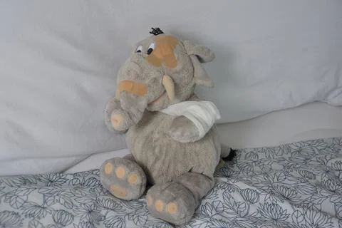 A stuffed elephant Stock Photos