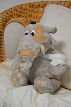 A stuffed elephant Stock Photos
