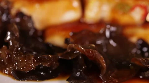 Stuffed meat with beans and stuffed tofu (2) Stock Footage 202208057