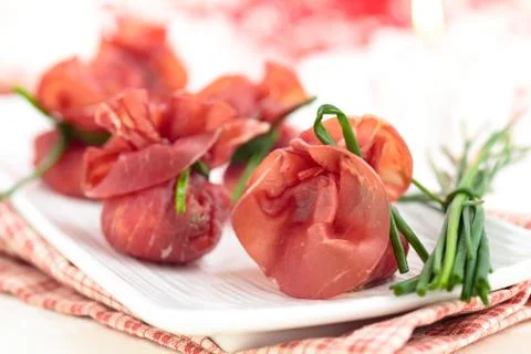 Stuffed meat. Stock Photos