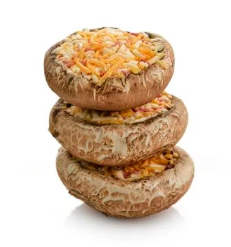 Stuffed mushrooms Stock-Fotos