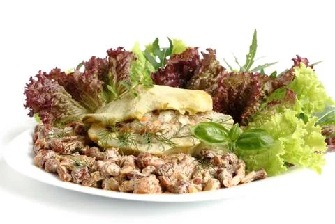 Stuffed patisson Stock Photos