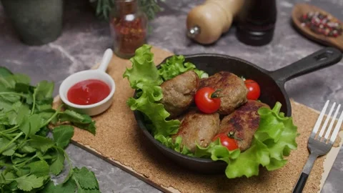 Stuffed peppers 1 Stock Footage 268577676