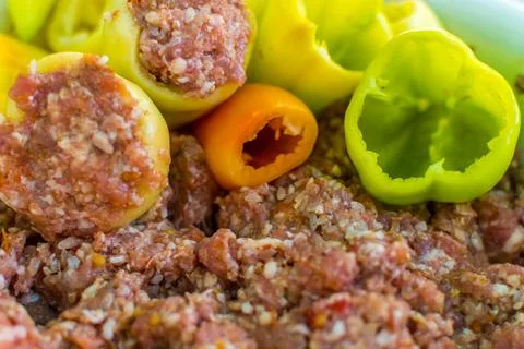 Stuffed Peppers Stock Photos