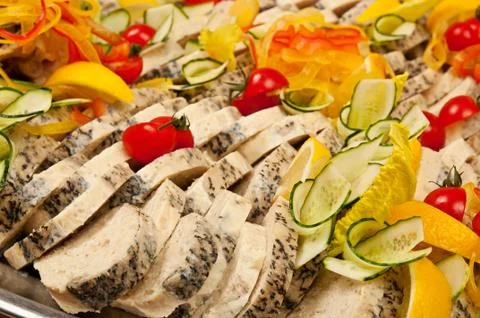 Stuffed pike Stock-Fotos