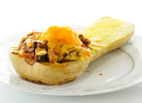 Stuffed squash Stock Photos