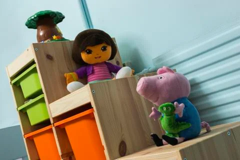 The Stuffed Toys Stock Photos