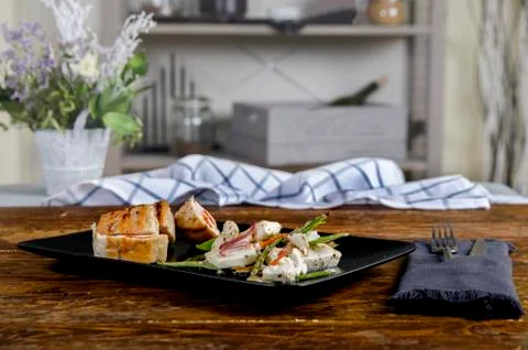 Stuffed turkey breast Stock Photos