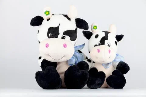 Stuffed two cows Foto stock