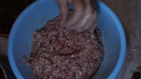 Stuffing grape leaf Stock Footage 106196970