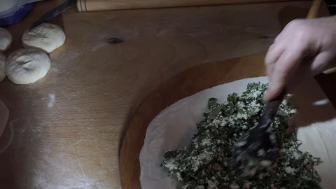 Stuffing qutab Stock Footage 106198310