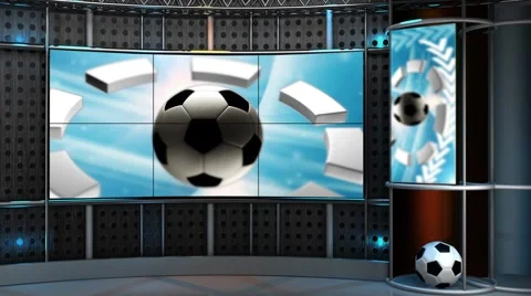 Stuido tv Stock Footage 5162914