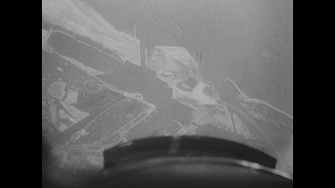 Stuka bombing of Dunkirk Stock Footage 103387404