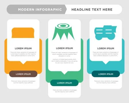 , stump,   infographic Stock Illustration