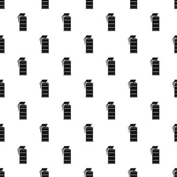 Stun grenade pattern vector Stock Illustration