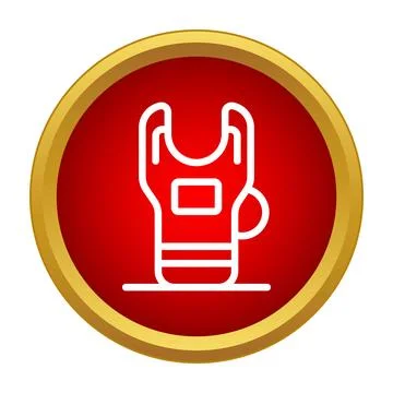 Stun gun icon representing self defense and security Stock Illustration