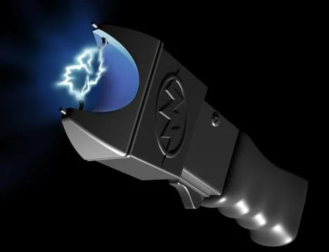 Stun gun Stock Illustration