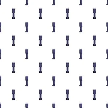 Stun gun weapon self defense device seamless pattern Stock Illustration