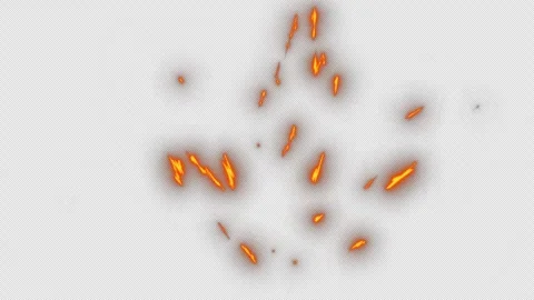 Stunning 2D Effects of Explosions in Anime Stock Footage 341468451