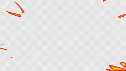 Stunning 2D Effects of Explosions in Anime Video stock 341468457