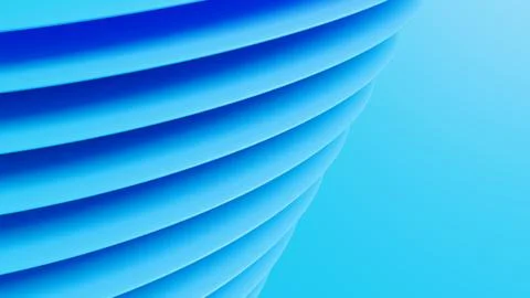Stunning 3d wallpaper presenting a detailed design of concentric silk waves a Stock Illustration