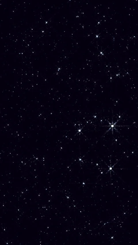 Stunning abstract animation of a dark shiny starry backdrop Stock Footage 315510046