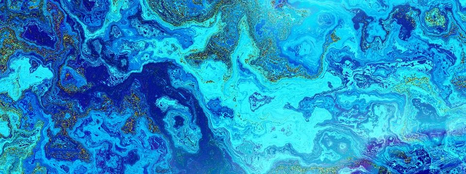 A stunning abstract background with flowing patterns in beautiful shades of b Illustration