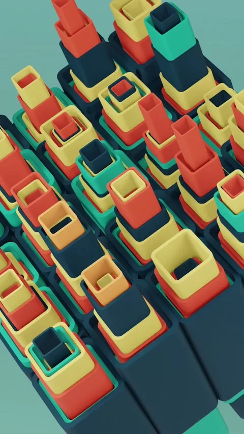 Stunning abstract background pattern footages colourful Stock Footage 239754247