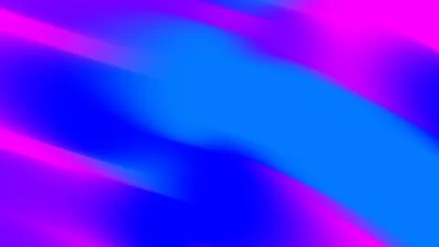 A stunning abstract digital artwork showcasing vibrant blue and pink gradient Illustrazione stock
