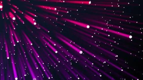 Stunning Abstract Light Trails in Purple Hues with Starry Speckles Creating.. Video stock 341926907