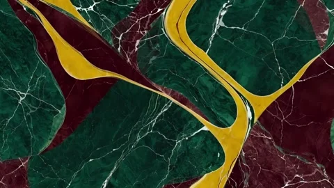 Stunning abstract pattern with deep colors and organic flow Stock Footage 311293556