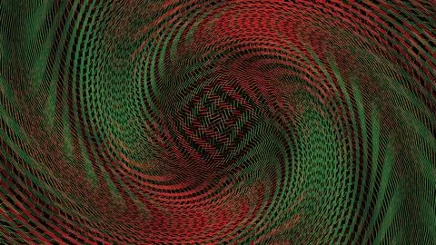 Stunning abstract swirling pattern design featuring vibrant red and green g.. イラスト素材