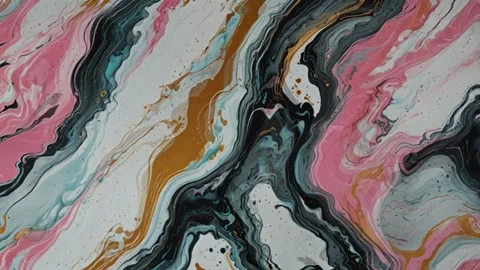 A stunning abstraction with a marble effect Stock Footage 310954538