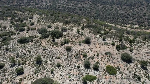 Stunning Aerial View of Win-Timdouine in the Moroccan Highlands near Agadir Stock Footage 306767921
