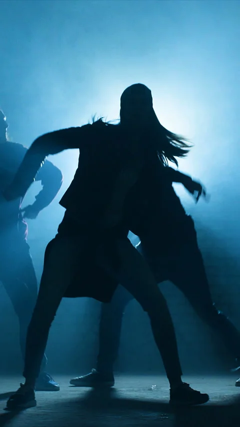 A Stunning and Dynamic Dance Performance Set Against Dramatic and Captivating Stock Footage 315169426