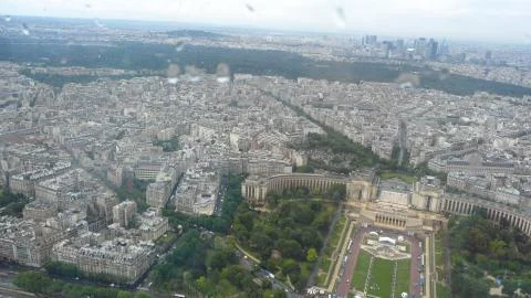 Stunning background between the square and the city Stock Photos