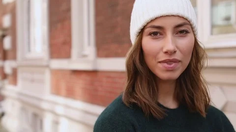 Stunning brunette Stock-Footage 80425214