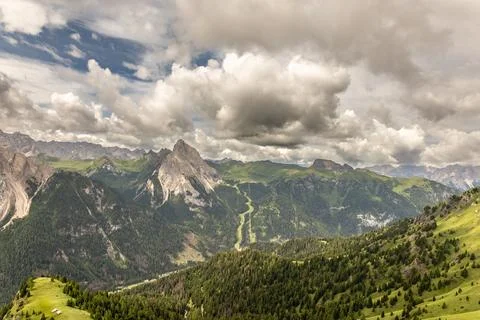 Stunning Dolomites 스톡 사진