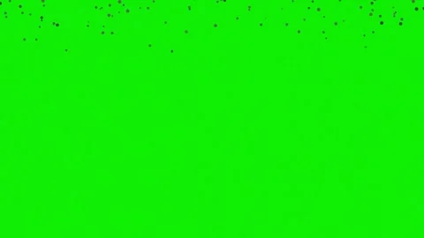 Stunning dots with natural motion isolated on chroma key green screen Stock Footage 337047584