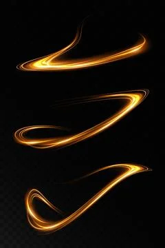 Stunning Dynamic Golden Light Effects Enveloped by a Rich and Deep Black Illustrazione stock